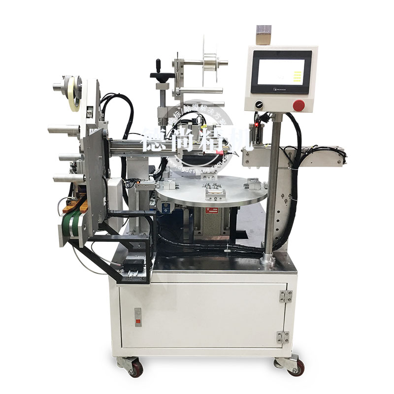 轉(zhuǎn)盤式自動(dòng)撕膜加自動(dòng)貼膜機(jī)